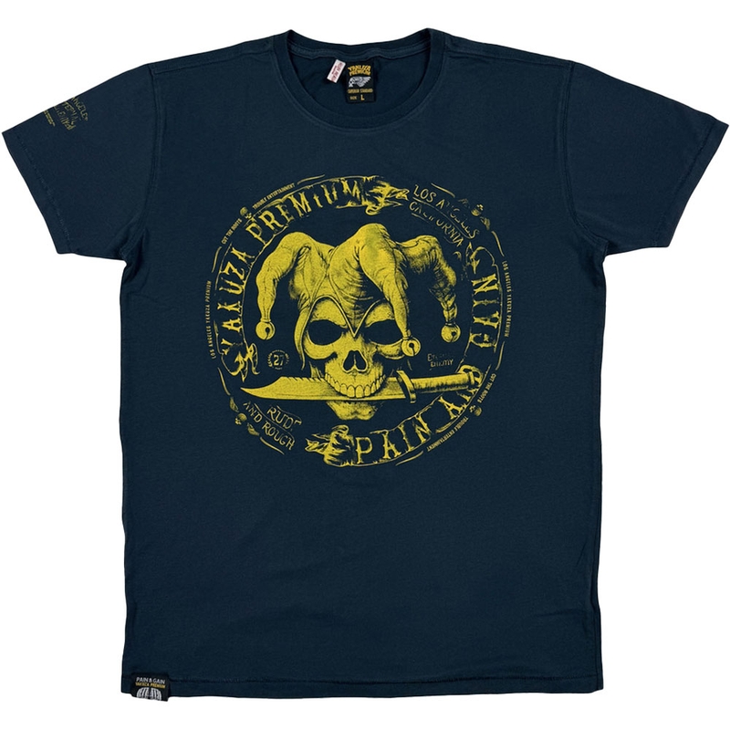 T-Shirt Yakuza Premium 3902 blau