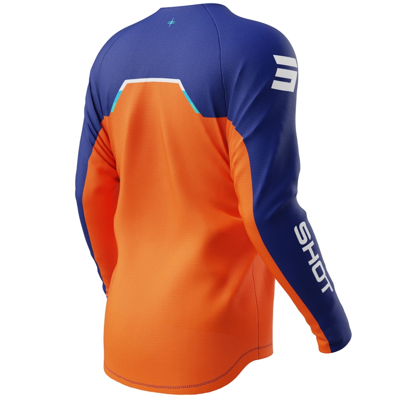 Shot Draw Daytona Kinder Motocross Trikot Orange