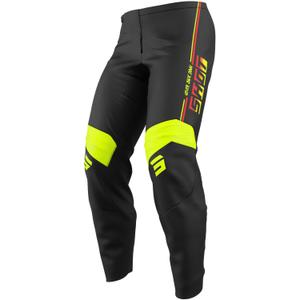 Shot Draw Block Kinder Motocross Hose Fluo Gelb