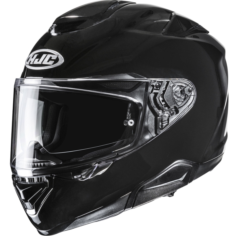 HJC RPHA 72 Solid Integralhelm Motorrad metallic schwarz