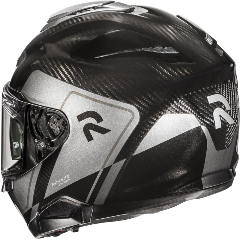 HJC RPHA 72 Carbon Fynex MC5 Integralhelm Motorrad Schwarz-Grau