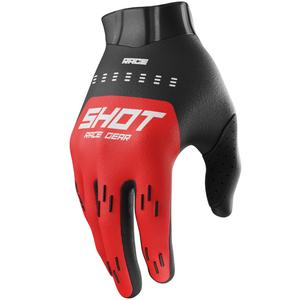 Shot Race Evo Kinder Motocross Handschuhe Rot