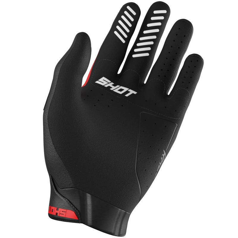 Shot Race Evo Kinder Motocross Handschuhe Rot