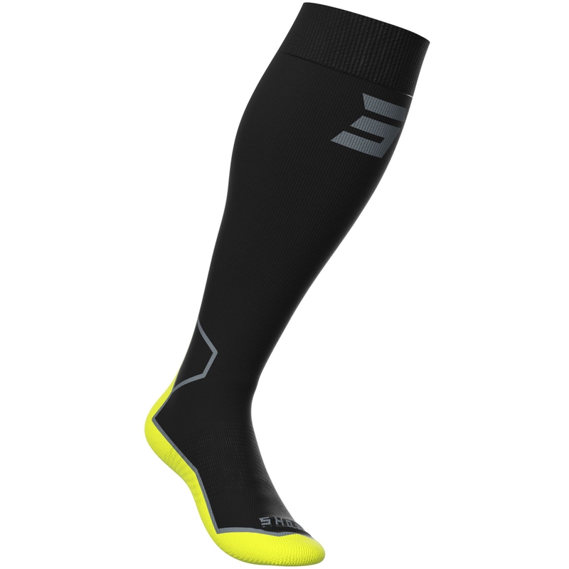 Kindersocken Shot Line fluo gelb