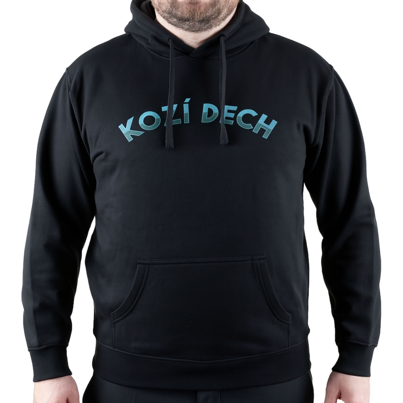 Black Heart Ziegenatem Sweatshirt Schwarz