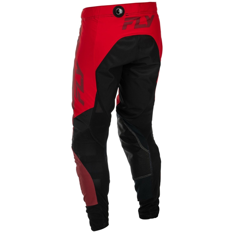 FLY Racing-USA Lite Motocrosshose schwarz-rot