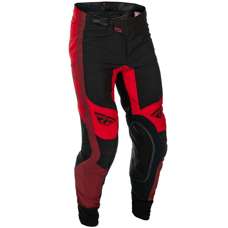 FLY Racing-USA Lite Motocrosshose schwarz-rot