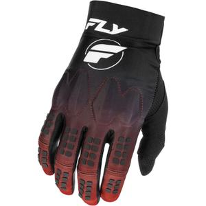 FLY Racing Evolution DST Motocross Handschuhe rot-schwarz-grau