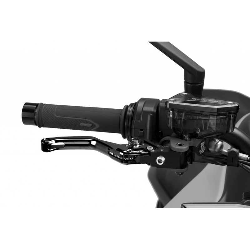 Bremsehebel ohne Adapter PUIG 4.0 kurz schwarz/schwarz