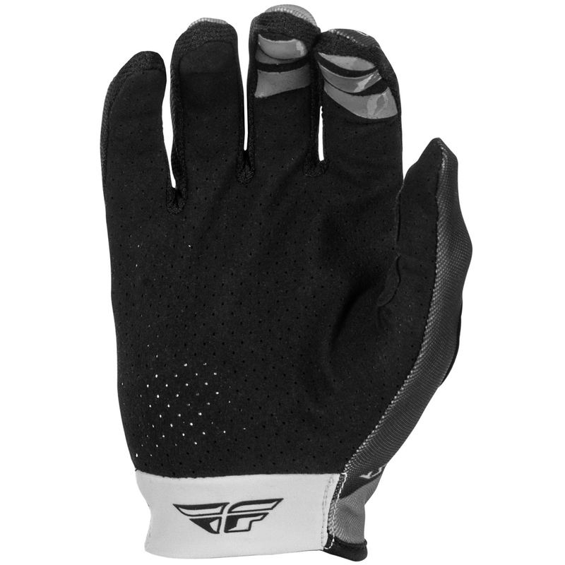 FLY Racing Motocrosshandschuhe - USA Lite grau-schwarz