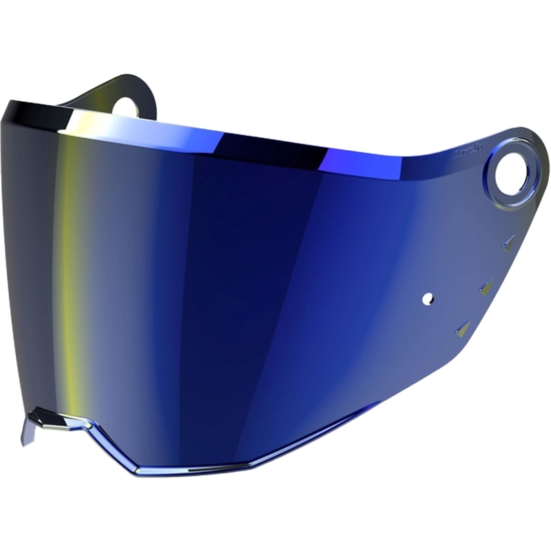 Plexiglas für Airoh Commander 2 Helme blau verspiegelt