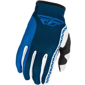 FLY Racing Motocross Handschuhe - USA Lite blau-weiß