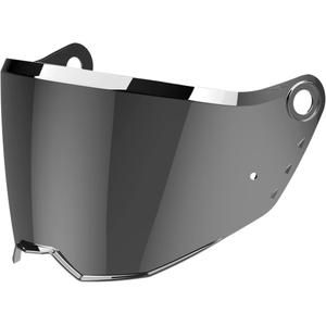 Plexiglas für Airoh Commander 2 Helme Silberspiegel