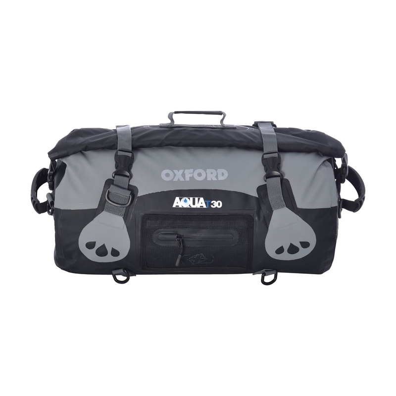 Oxford Aqua30 Wasserdichte Rolltasche Schwarz-Grau