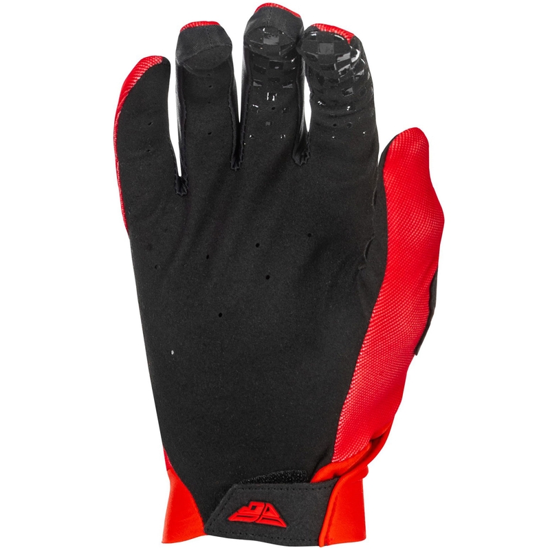 Motocrosshandschuhe FLY Racing - USA Pro Lite rot-weiß