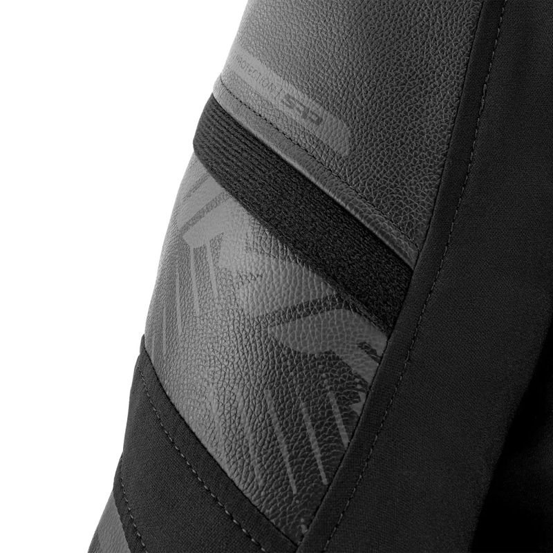 Shima Bandit 2.0 Leder-Motorradjacke schwarz-schwarz