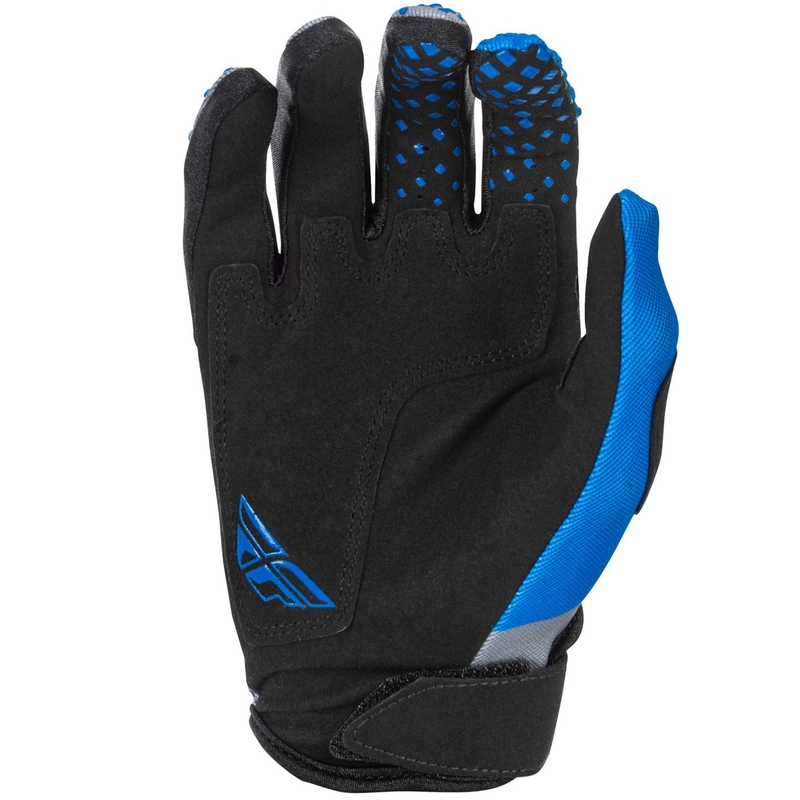 Motocross-Handschuhe FLY Racing - USA Kinetic blau-grau-schwarz