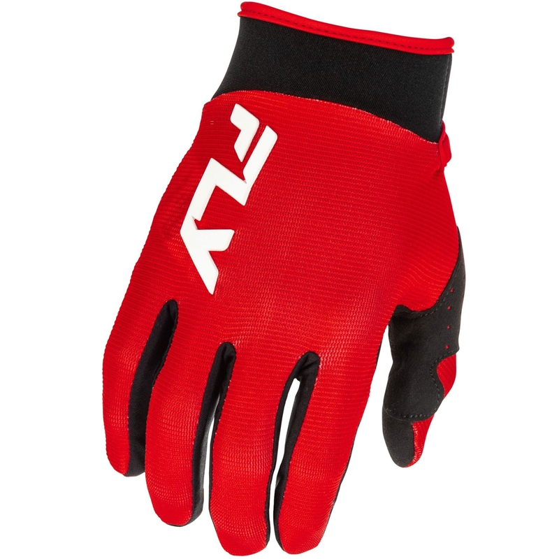FLY Racing Motocross Handschuhe - USA F-16 rot-schwarz-weiß