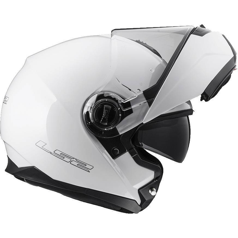 LS2 FF325 Strobe Weiß Flip-up Motorradhelm Ausverkauf