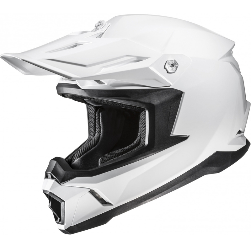 HJC C50 Solid Motocrosshelm perlweiß