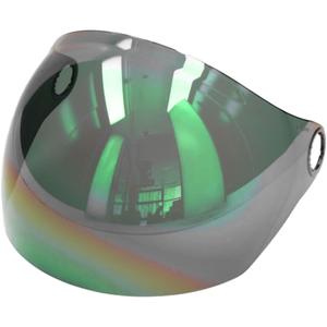 Plexiglas für Nexx X.G30 Bubble grün verspiegelte Helme