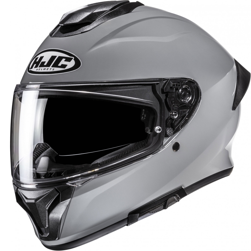 Integralhelm für Motorräder HJC C71 Solid grau