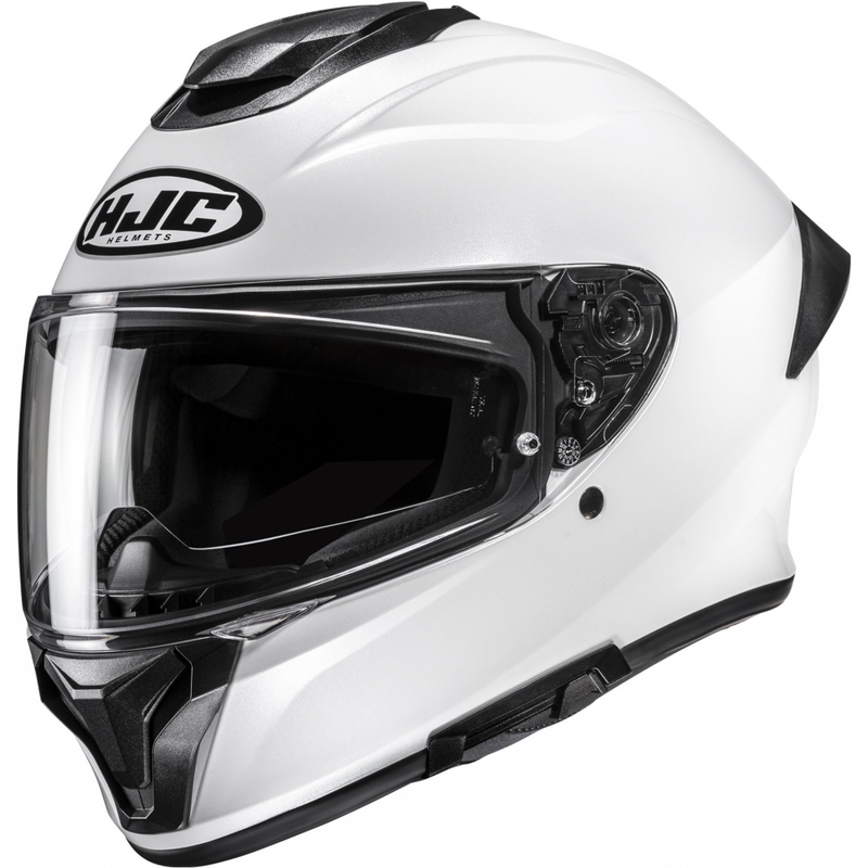 HJC C71 Solid Integralhelm Motorrad perlweiß