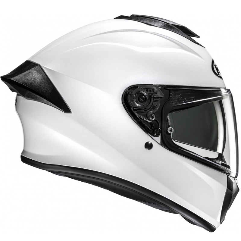 HJC C71 Solid Integralhelm Motorrad perlweiß