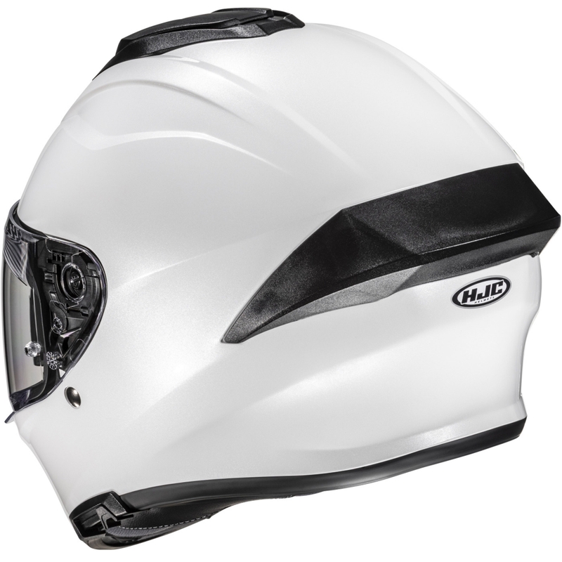 HJC C71 Solid Integralhelm Motorrad perlweiß
