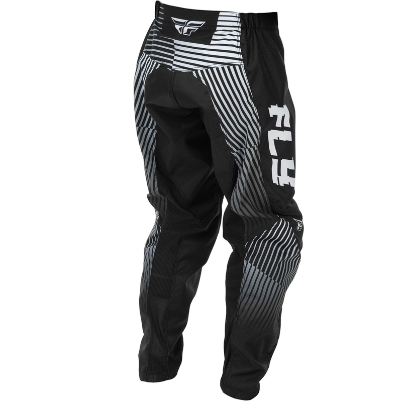FLY Racing Kinder Motocross Hose - USA F-16 Schwarz-Weiß