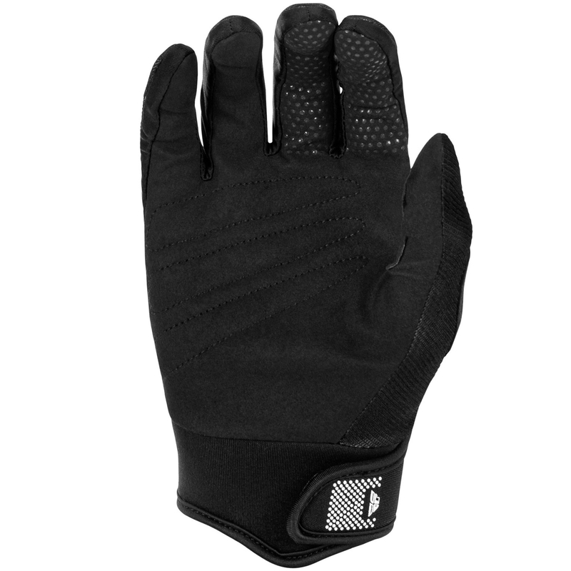 Kinder Motocrosshandschuhe FLY Racing - USA F-16 schwarz-weiß