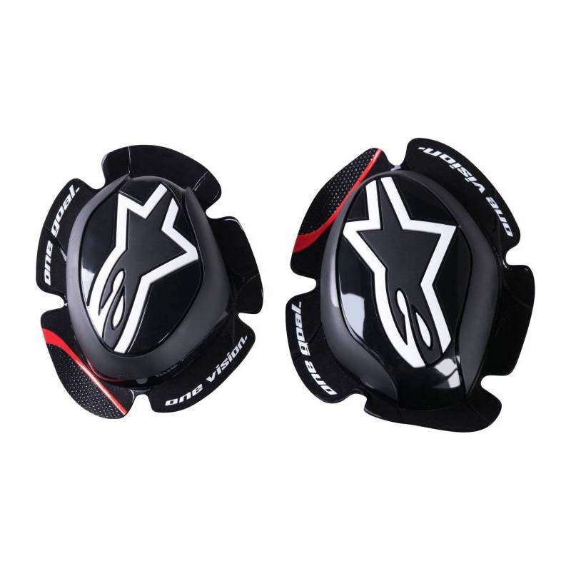Alpinestars GP Pro Dynamics schwarz, weiß und rot Knieschleifer
