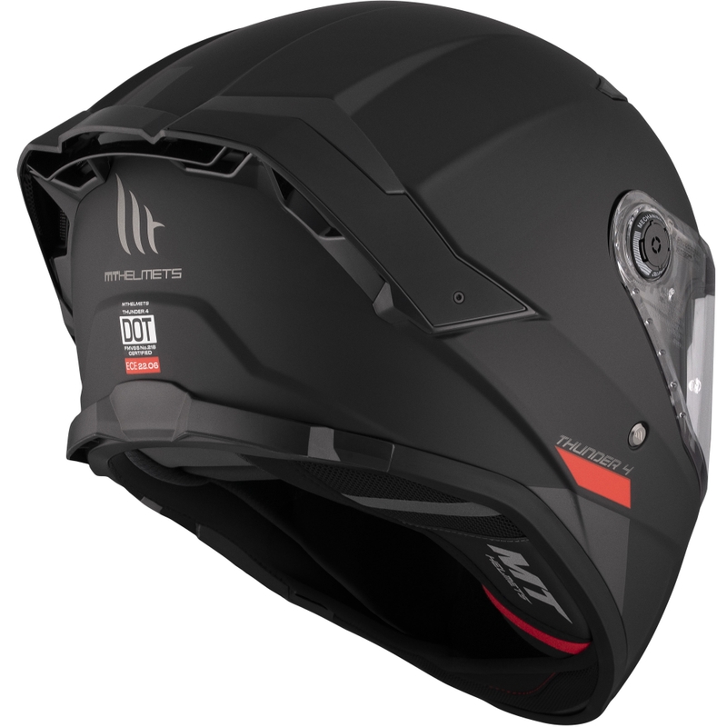 Integralhelm Motorrad MT FF118SV Thunder 4 SV schwarz matt