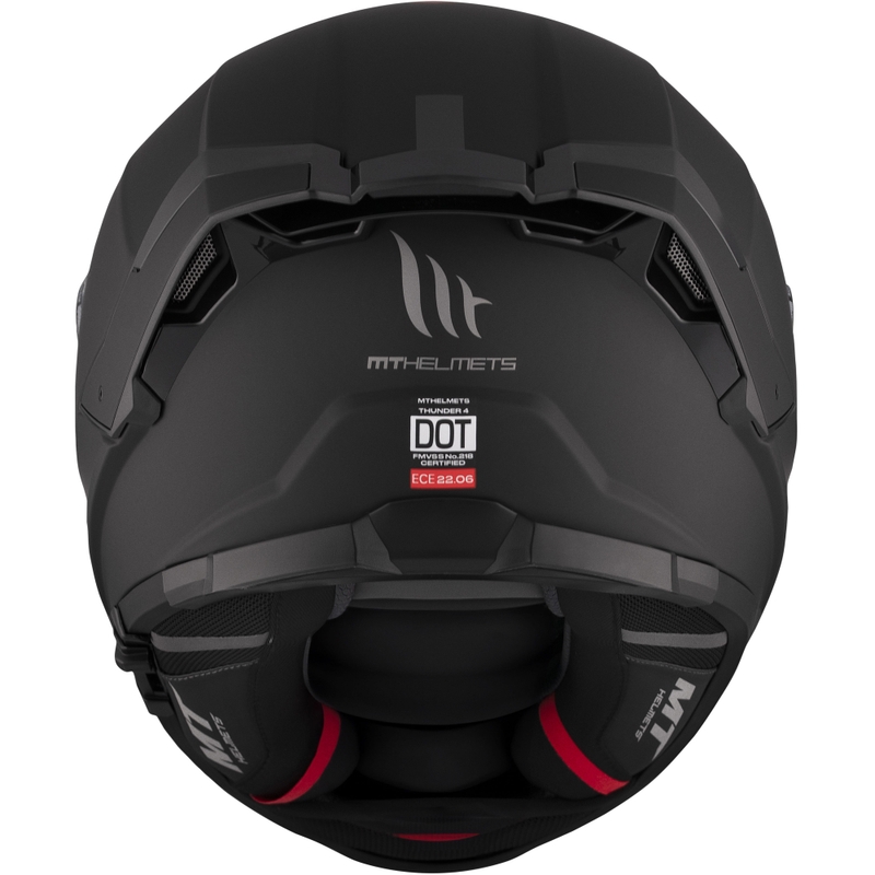 Integralhelm Motorrad MT FF118SV Thunder 4 SV schwarz matt