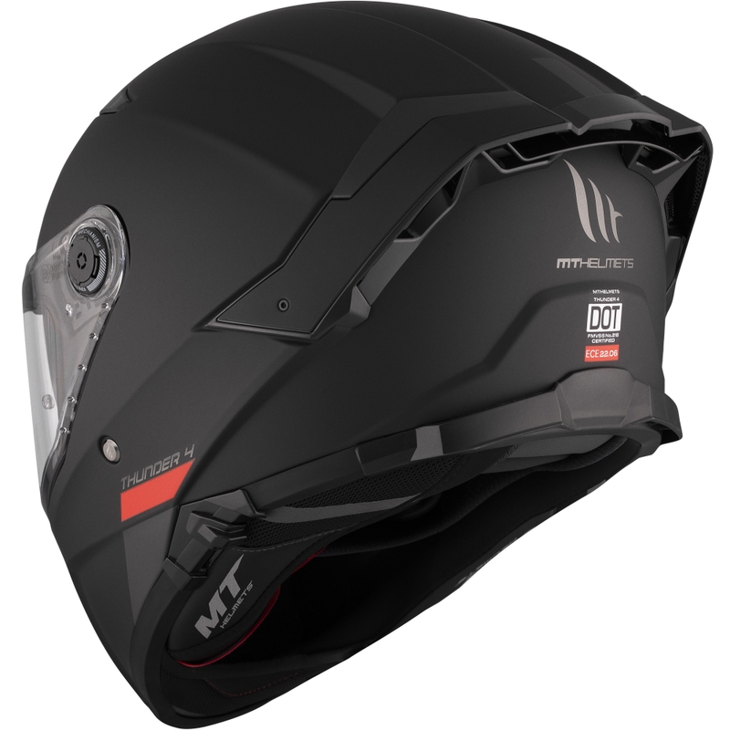 Integralhelm Motorrad MT FF118SV Thunder 4 SV schwarz matt