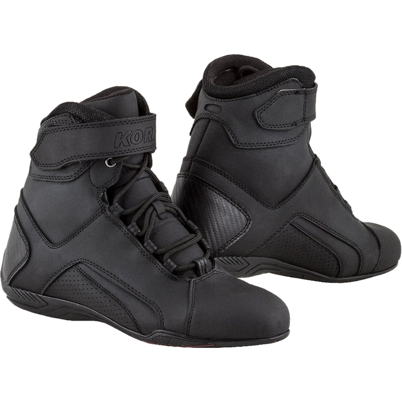 Kore Velcro 2.0 Motorradstiefel schwarz