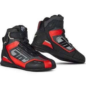Motorradstiefel SEVENTY DEGREES SD-BR3 Veloce PRO schwarz-rot