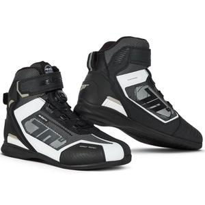 Motorradstiefel SEVENTY DEGREES SD-BR3 Veloce PRO schwarz-weiß