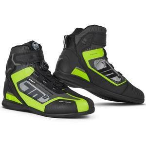 Motorradstiefel SEVENTY DEGREES SD-BR3 Veloce PRO schwarz-fluo gelb