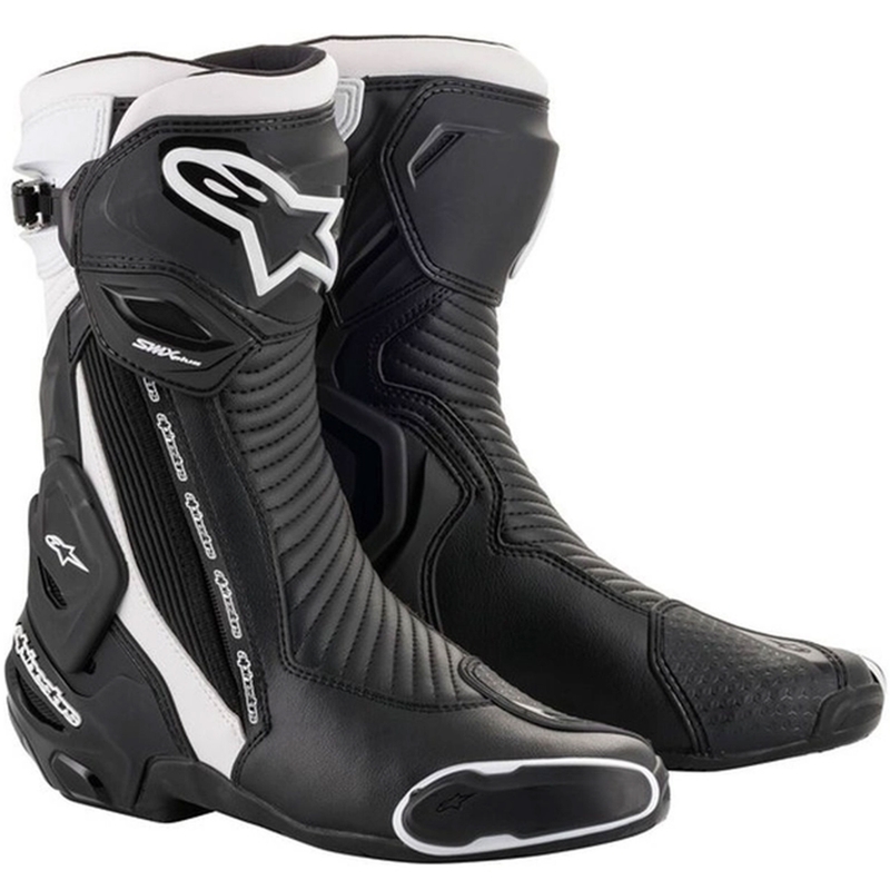 Alpinestars SMX Plus 2 Motorradstiefel schwarz-weiß