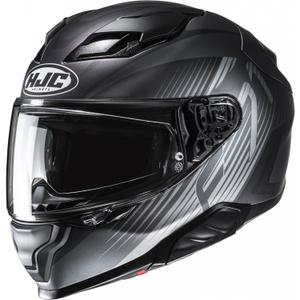 Integralhelm Motorrad HJC F71 Catos MC5SF schwarz-grau