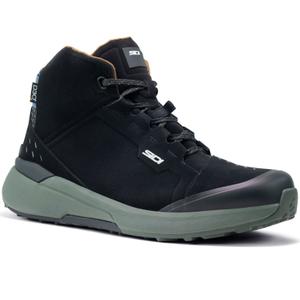SIDI NUCLEUS Suede WP Motorradstiefel schwarz-grün