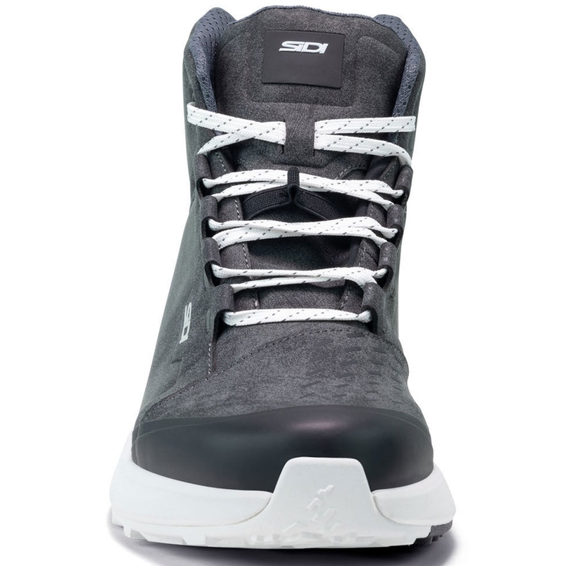 SIDI NUCLEUS Suede WP Motorradstiefel schwarz-weiß