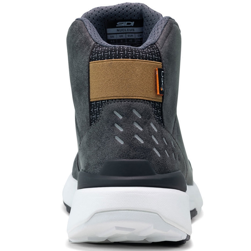 SIDI NUCLEUS Suede WP Motorradstiefel schwarz-weiß