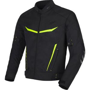 RSA Runway Motorradjacke schwarz-fluogelb