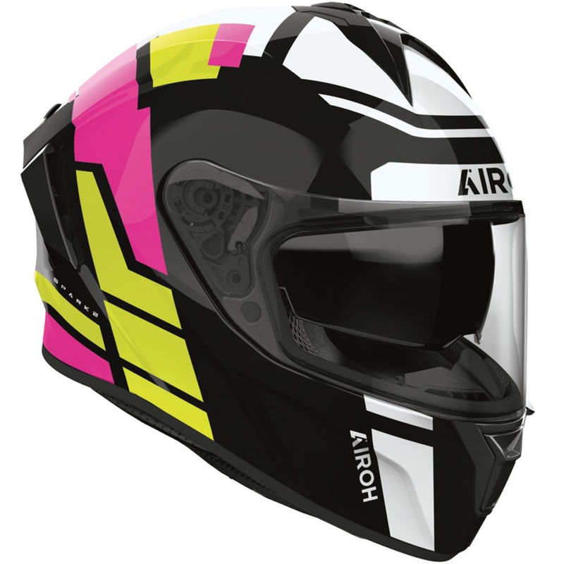 Airoh SPARK 2 Livery Integralhelm für Motorradfahrer Mint glänzend