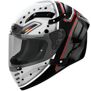 Airoh CONNOR Masker Integralhelm Motorrad glänzend grau-schwarz