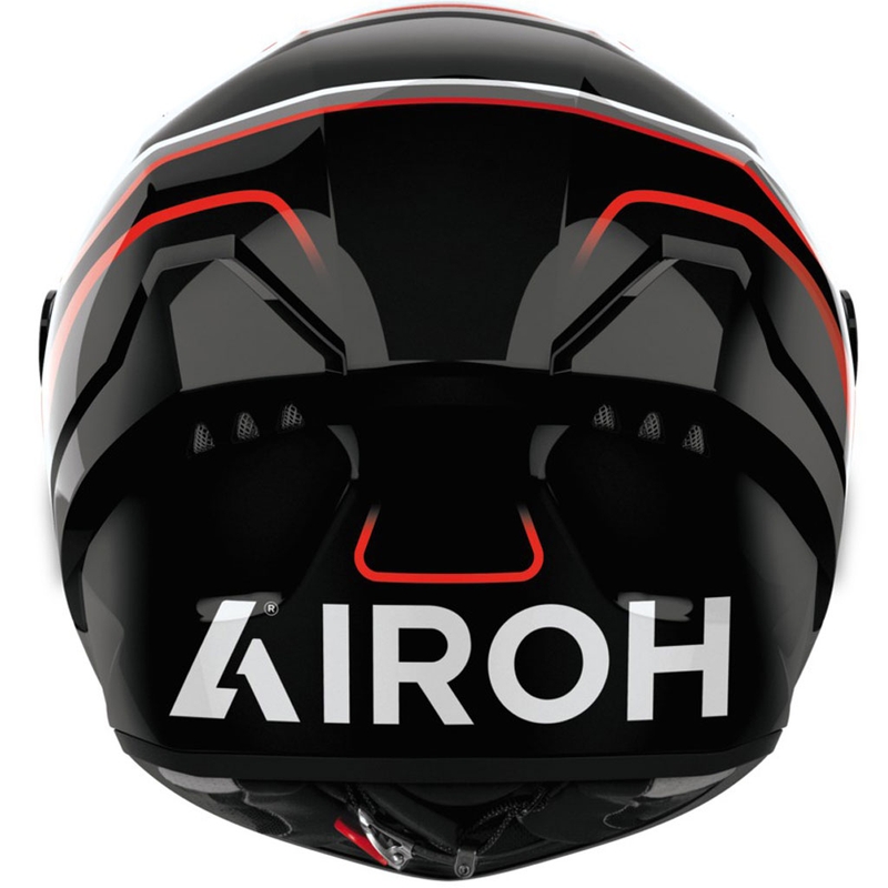 Airoh CONNOR Masker Integralhelm Motorrad glänzend grau-schwarz