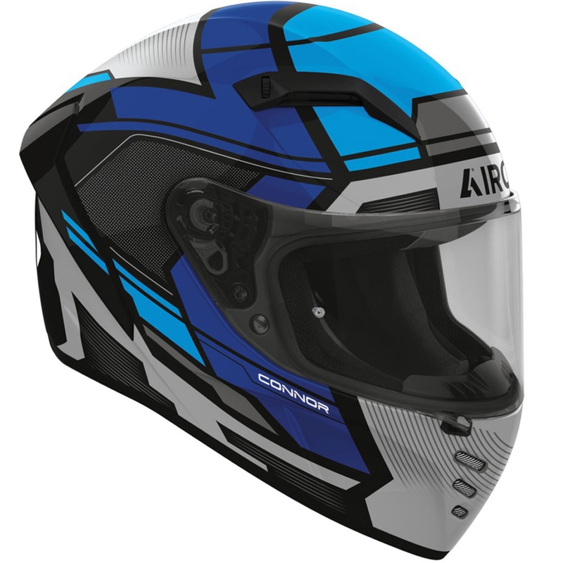 Airoh CONNOR Ego Integralhelm Motorrad glänzend blau