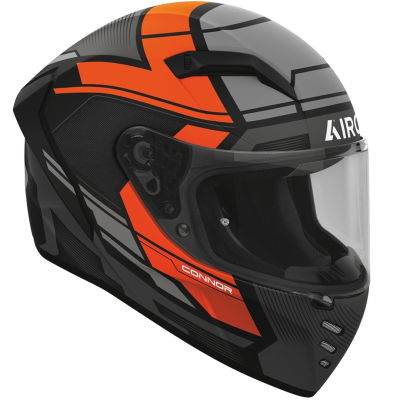 Airoh CONNOR Ego Integralhelm Motorrad matt orange